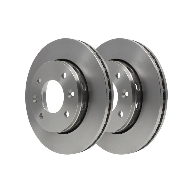 Jeu de 2 disques de frein avant ATE 24.0124-0173.1 - Visuel 2