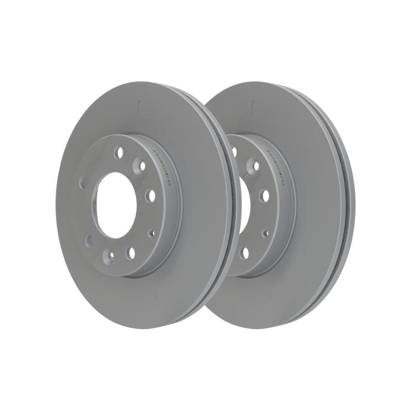 Jeu de 2 disques de frein avant ATE 24.0124-0175.1 - Visuel 2