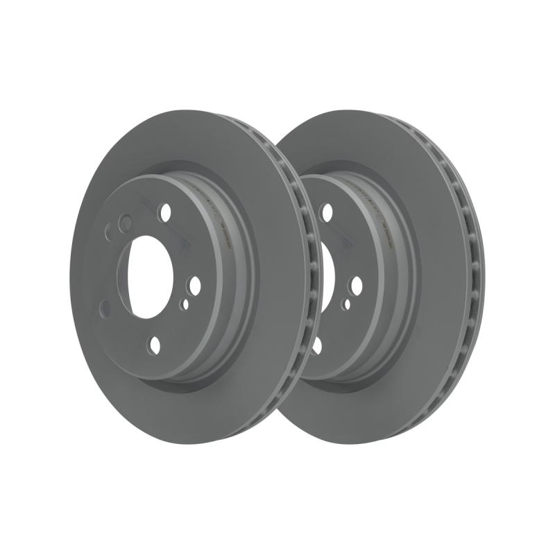 Jeu de 2 disques de frein arrière ATE 24.0124-0188.1 - Visuel 2