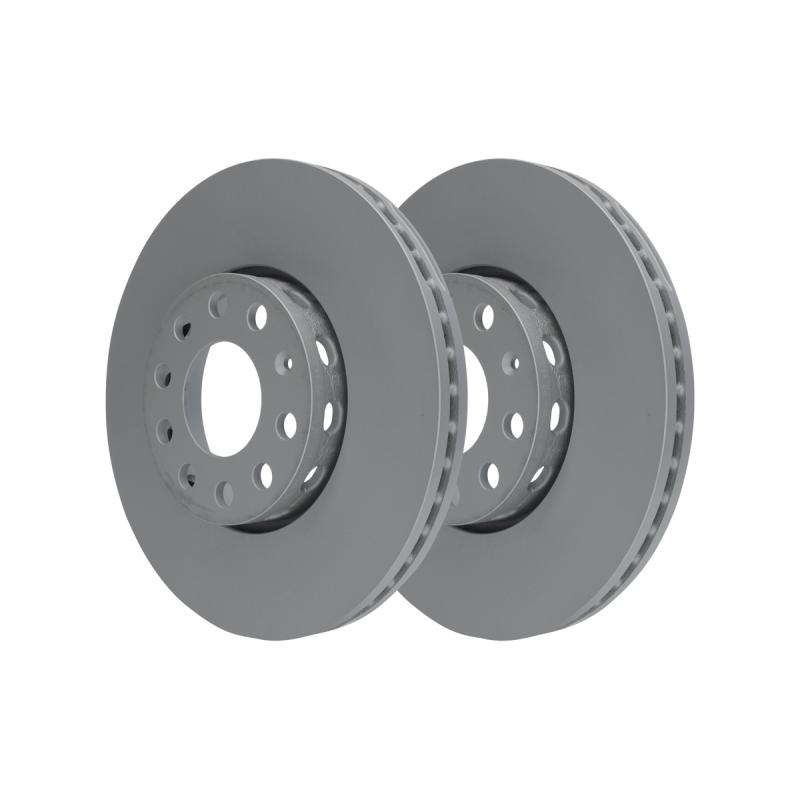 Jeu de 2 disques de frein avant ATE 24.0125-0105.1 - Visuel 2
