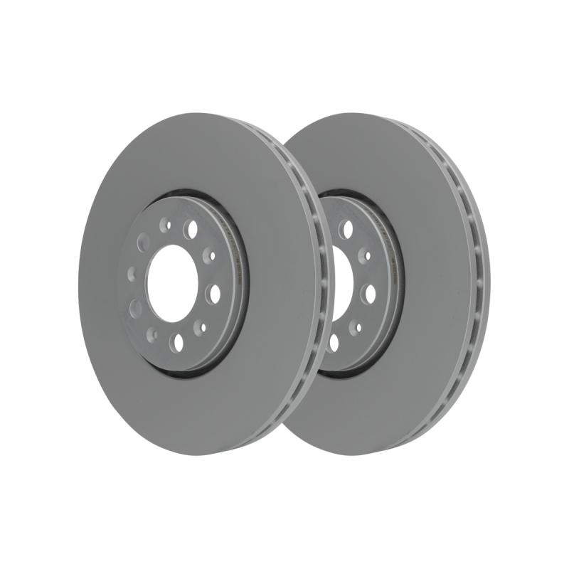 Jeu de 2 disques de frein avant ATE 24.0125-0113.1 - Visuel 2