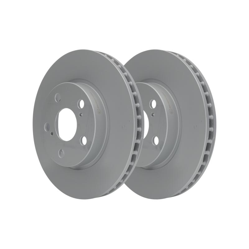 Jeu de 2 disques de frein avant ATE 24.0125-0124.1 - Visuel 2