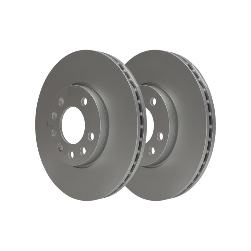 Jeu de 2 disques de frein avant ATE 24.0125-0141.1 - Visuel 2