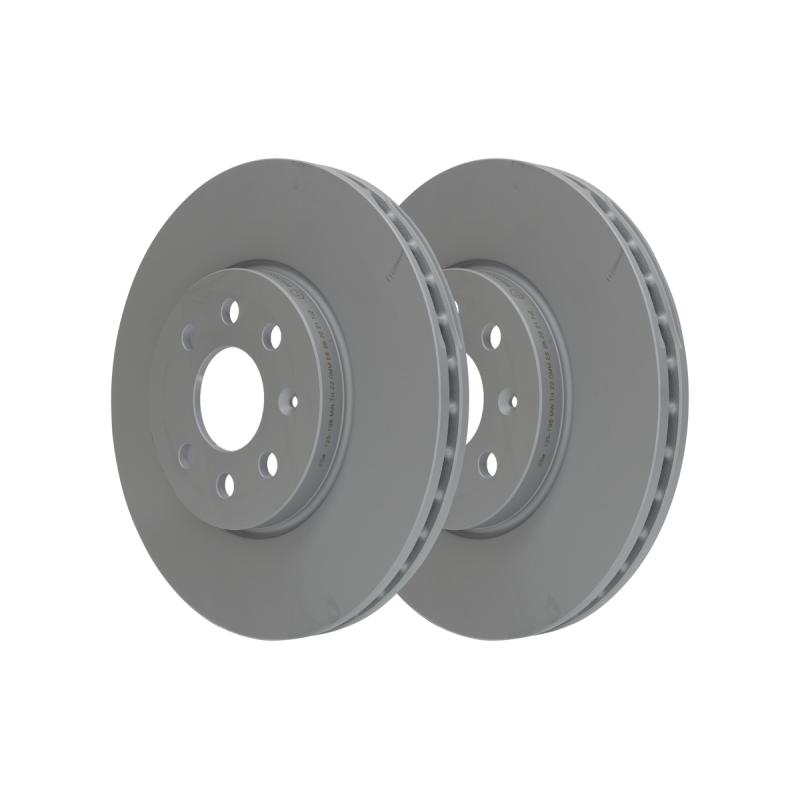 Jeu de 2 disques de frein avant ATE 24.0125-0198.1 - Visuel 2