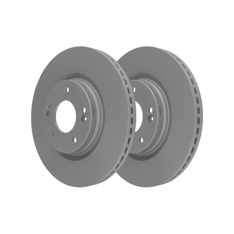 Jeu de 2 disques de frein avant ATE 24.0125-0215.1 - Visuel 2