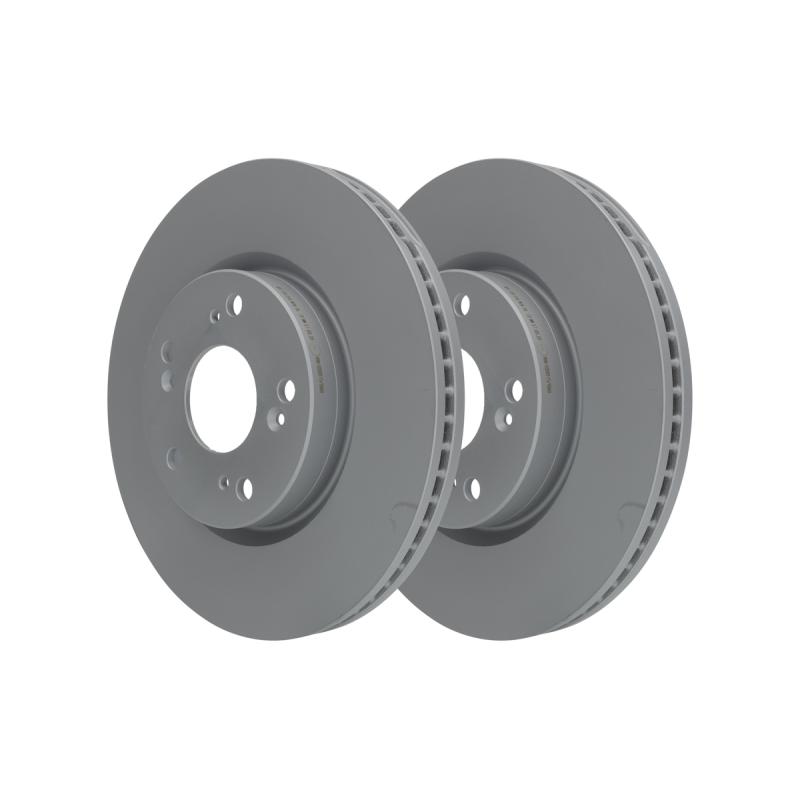 Jeu de 2 disques de frein avant ATE 24.0125-0216.1 - Visuel 2