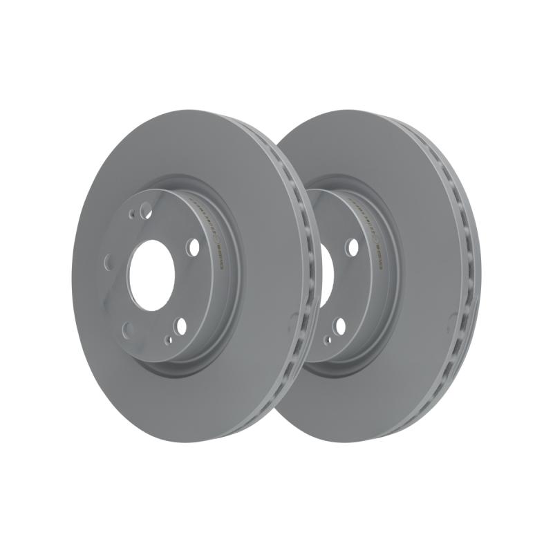 Jeu de 2 disques de frein avant ATE 24.0126-0138.1 - Visuel 2