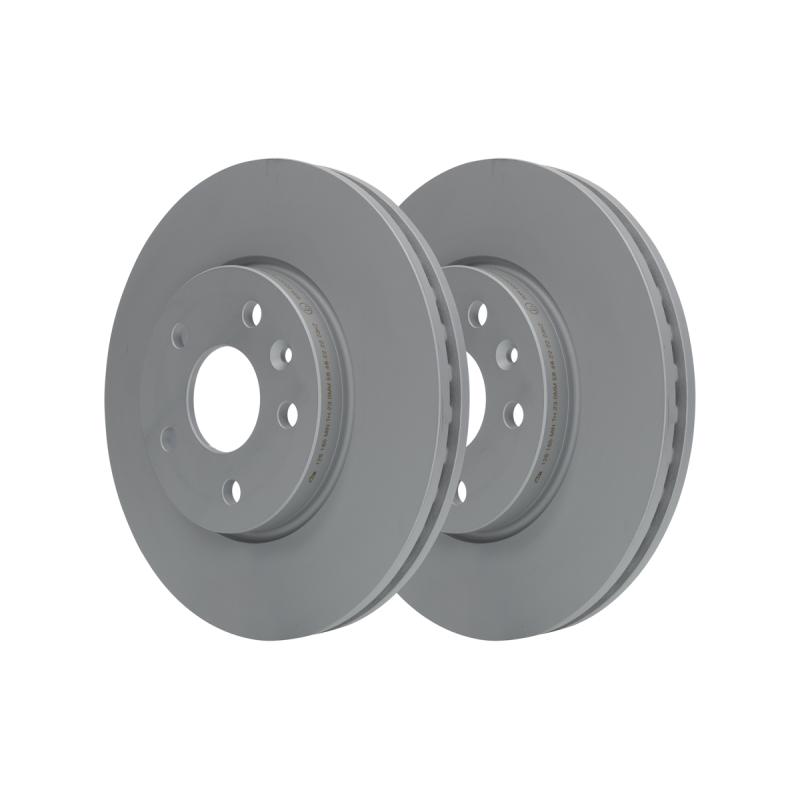 Jeu de 2 disques de frein avant ATE 24.0126-0165.1 - Visuel 2