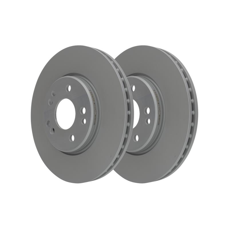 Jeu de 2 disques de frein avant ATE 24.0128-0103.1 - Visuel 2