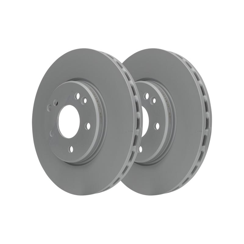 Jeu de 2 disques de frein avant ATE 24.0128-0106.1 - Visuel 2