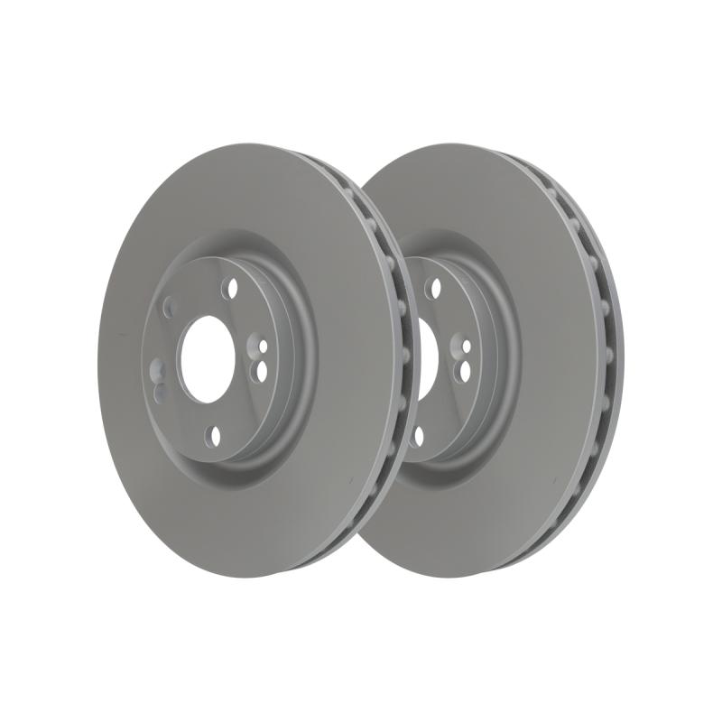 Jeu de 2 disques de frein avant ATE 24.0128-0134.1 - Visuel 2