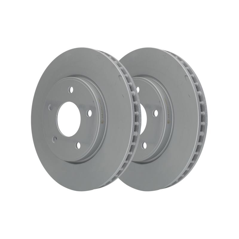 Jeu de 2 disques de frein avant ATE 24.0128-0268.1 - Visuel 2