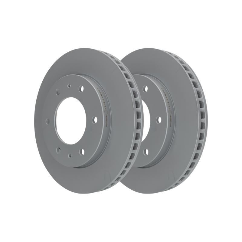 Jeu de 2 disques de frein avant ATE 24.0128-0312.1 - Visuel 2