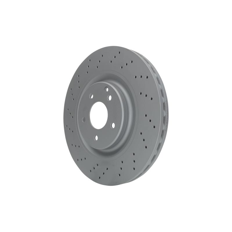 Jeu de 2 disques de frein avant ATE 24.0130-0180.1 - Visuel 2