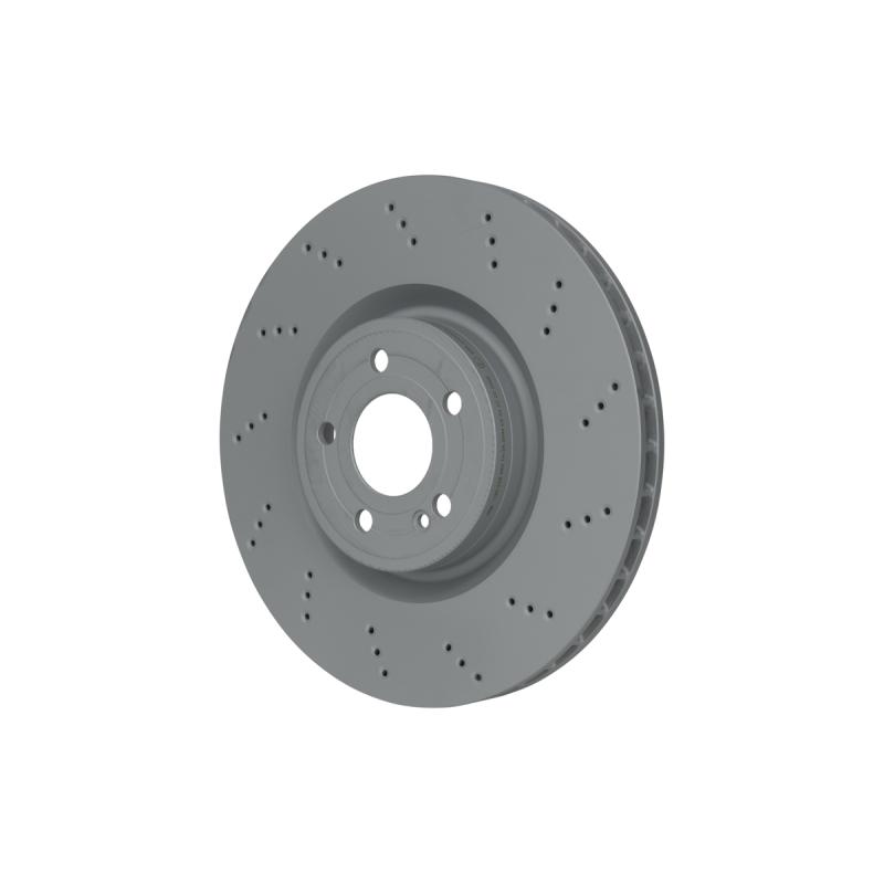 Jeu de 2 disques de frein avant ATE 24.0130-0256.1 - Visuel 2