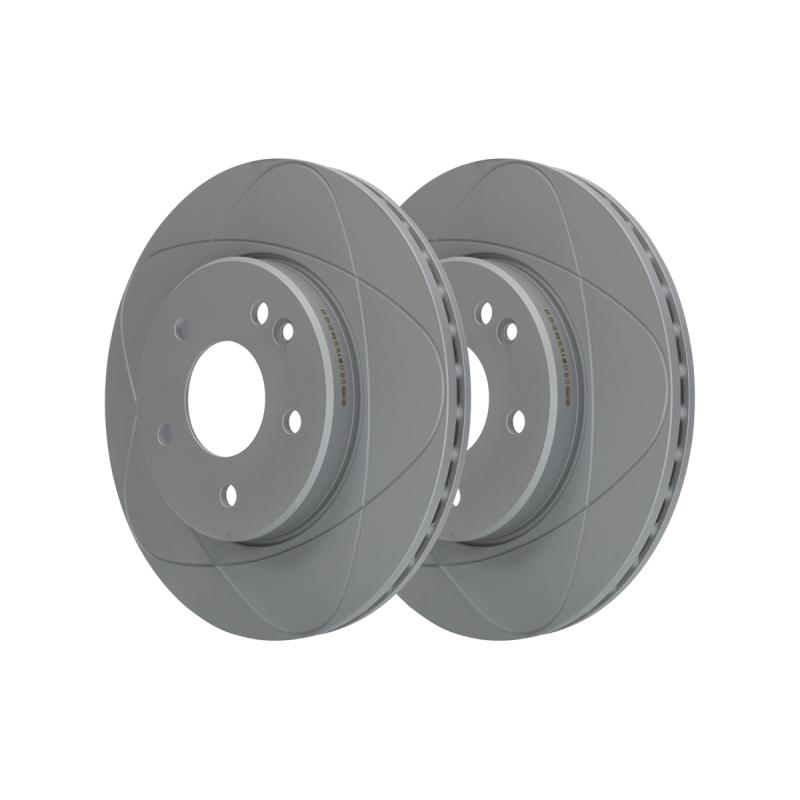 Jeu de 2 disques de frein avant ATE 24.0322-0132.1 - Visuel 2