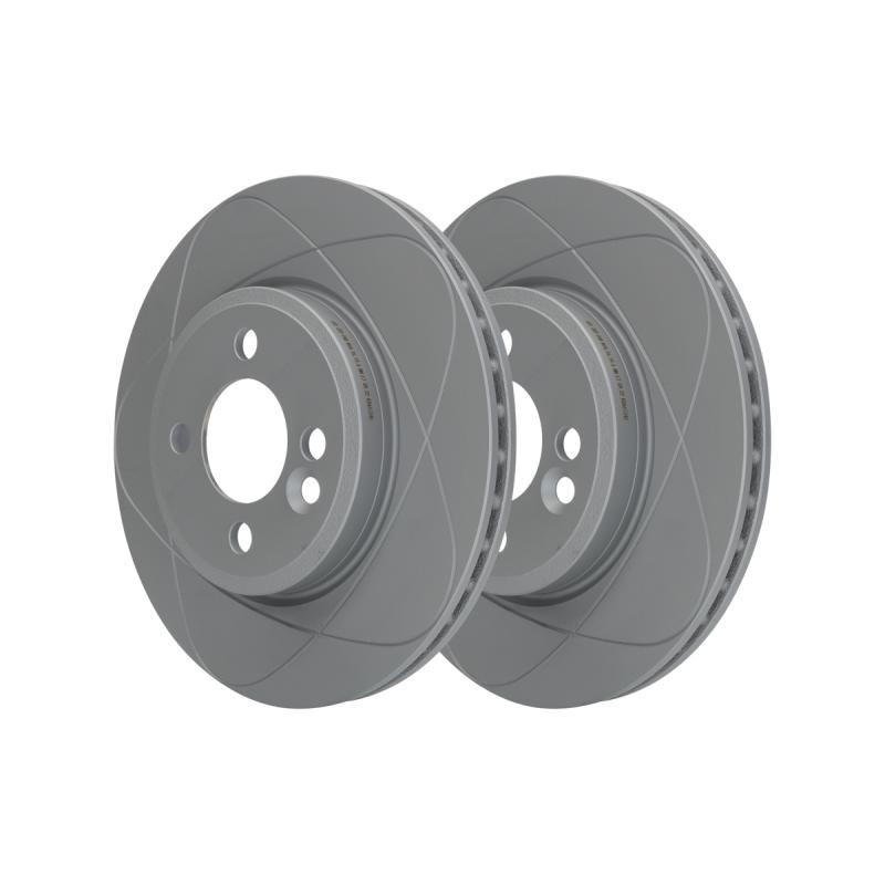 Jeu de 2 disques de frein avant ATE 24.0322-0248.1 - Visuel 2