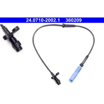 Capteur, vitesse de roue ATE OEM 34521165534