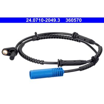 Capteur, vitesse de roue ATE OEM 34526851501