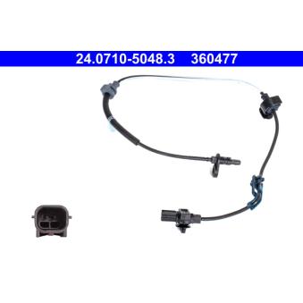 Capteur, vitesse de roue ATE OEM 57450T1EG01