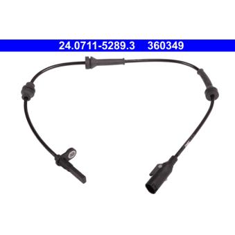 Capteur, vitesse de roue ATE OEM 52198063