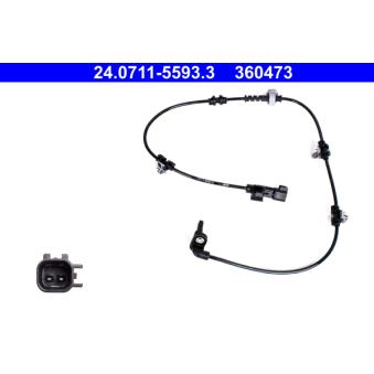 Capteur, vitesse de roue ATE OEM 39002173