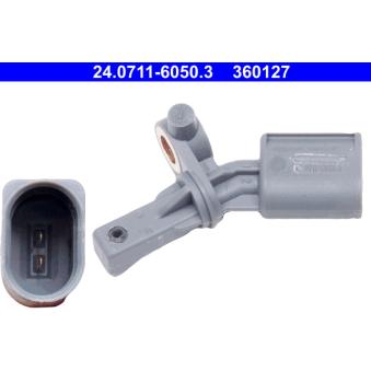 Capteur, vitesse de roue ATE OEM 6E0927808B