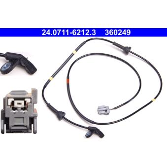 Capteur, vitesse de roue ATE OEM 30773742
