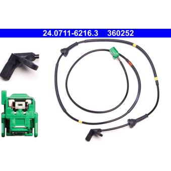 Capteur, vitesse de roue ATE OEM 8634248