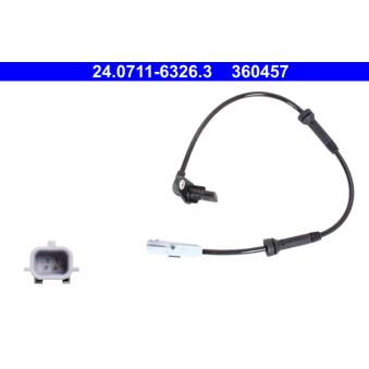 Capteur, vitesse de roue ATE OEM 479005846R