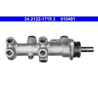 Maître-cylindre de frein ATE [24.2122-1715.3]
