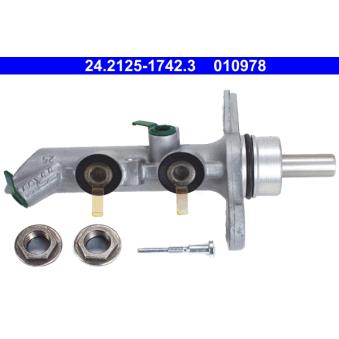 Maître-cylindre de frein ATE [24.2125-1742.3]