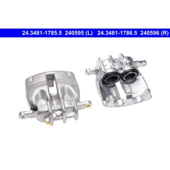 Étrier de frein ATE 24.3481-1786.5 pour DODGE NITRO 2.0 I - 140cv
