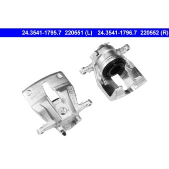 Étrier de frein ATE [24.3541-1796.7]