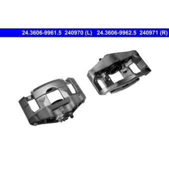 Étrier de frein ATE 24.3606-9961.5 pour FORD TRANSIT S4 quattro - 344cv