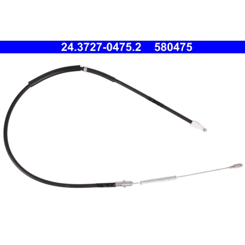 Tirette à câble, frein de stationnement ATE 24.3727-0475.2 - Visuel 1