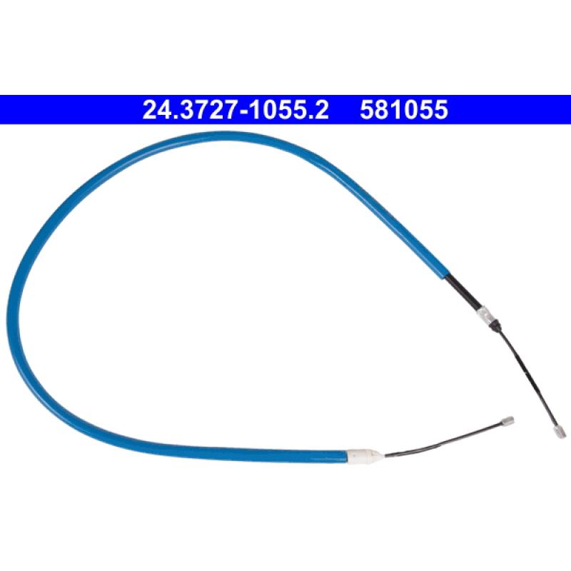 Tirette à câble, frein de stationnement ATE 24.3727-1055.2 - Visuel 1