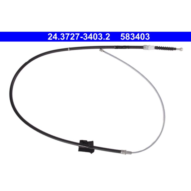 Tirette à câble, frein de stationnement ATE 24.3727-3403.2 - Visuel 1