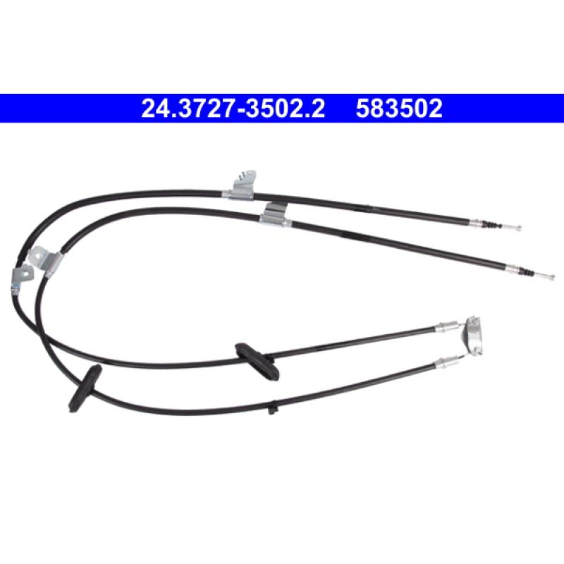 Tirette à câble, frein de stationnement ATE 24.3727-3502.2 - Visuel 1