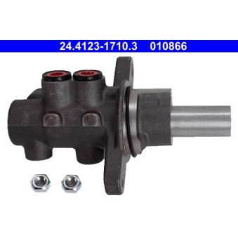 Maître-cylindre de frein ATE 24.4123-1710.3