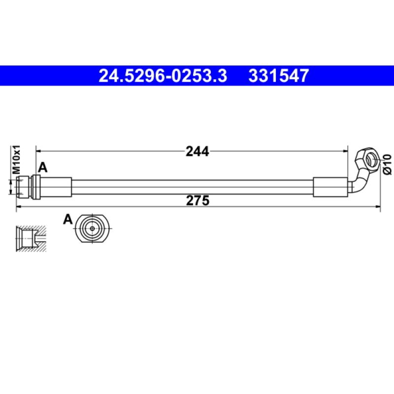 Flexible de frein ATE 24.5296-0253.3 - Visuel 1