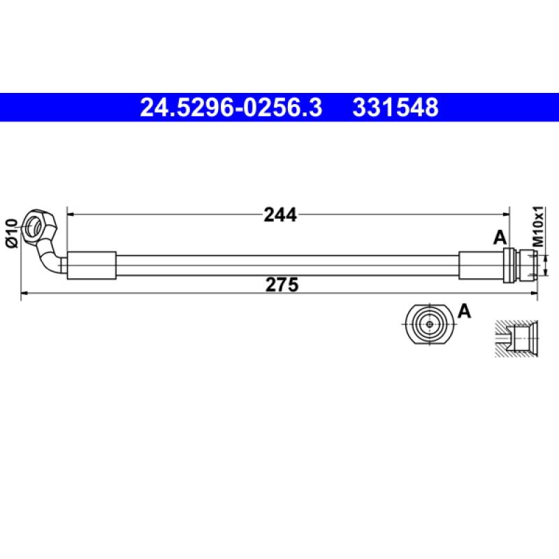 Flexible de frein ATE 24.5296-0256.3 - Visuel 1