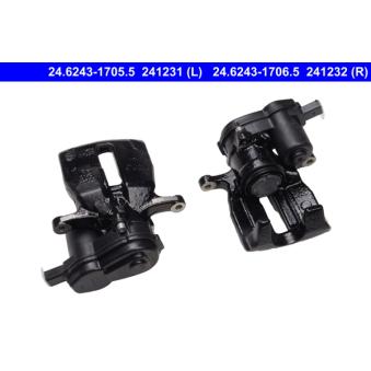 Étrier de frein ATE 24.6243-1706.5