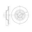 METELLI 23-0392C - Jeu de 2 disques de frein avant