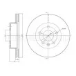 METELLI 23-0416 - Jeu de 2 disques de frein avant