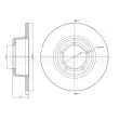 METELLI 23-0422 - Jeu de 2 disques de frein avant