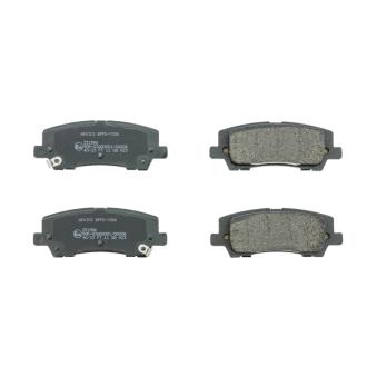 Jeu de 4 plaquettes de frein avant AISIN [BPFD-7006]