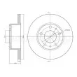 Jeu de 2 disques de frein arrière METELLI [23-0572]