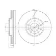 METELLI 23-0605C - Jeu de 2 disques de frein avant