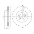METELLI 23-0781C - Jeu de 2 disques de frein avant